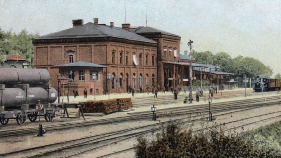 Stary dworzec w Gnieźnie
