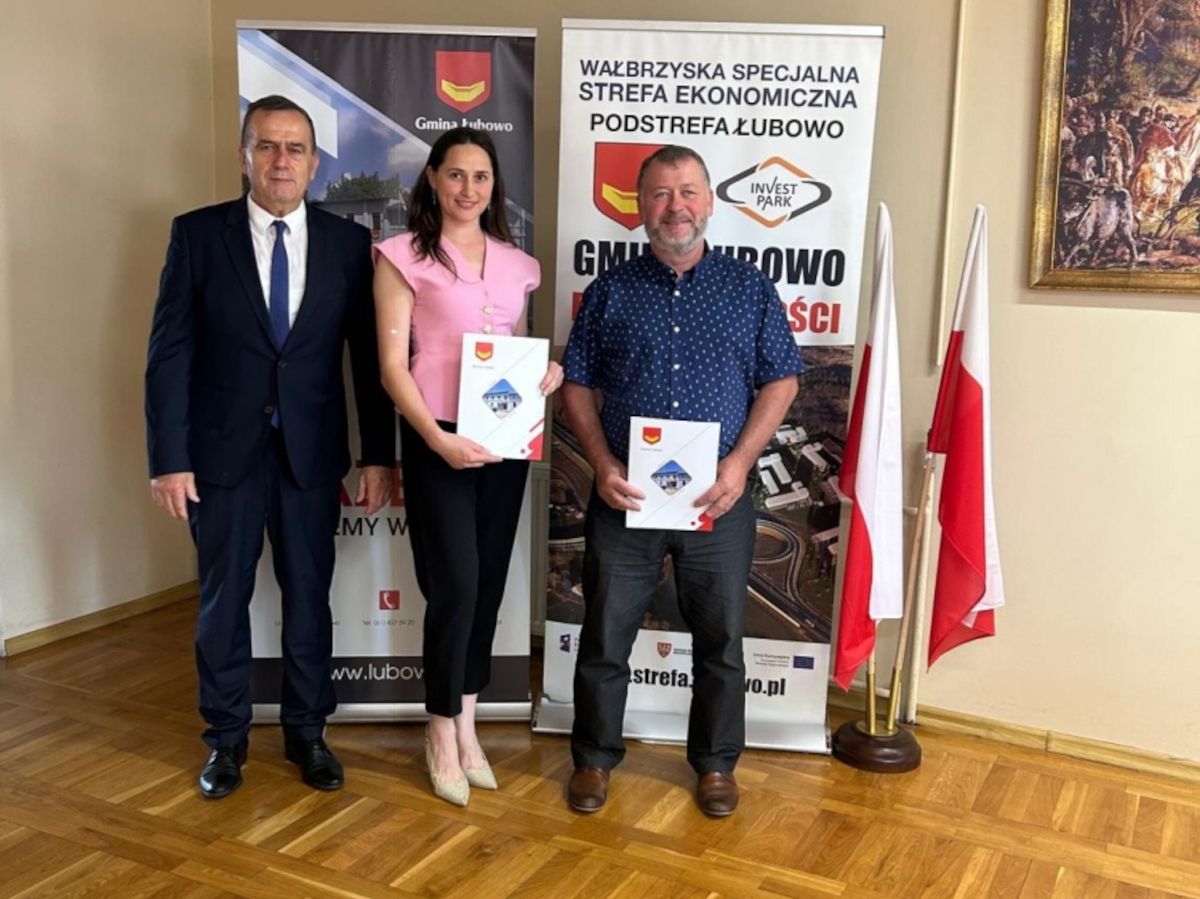starostowie dożynek gminy Łubowo