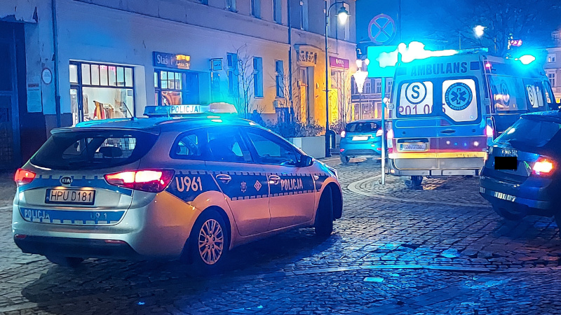 Potrącenie na ul. Dąbrówki