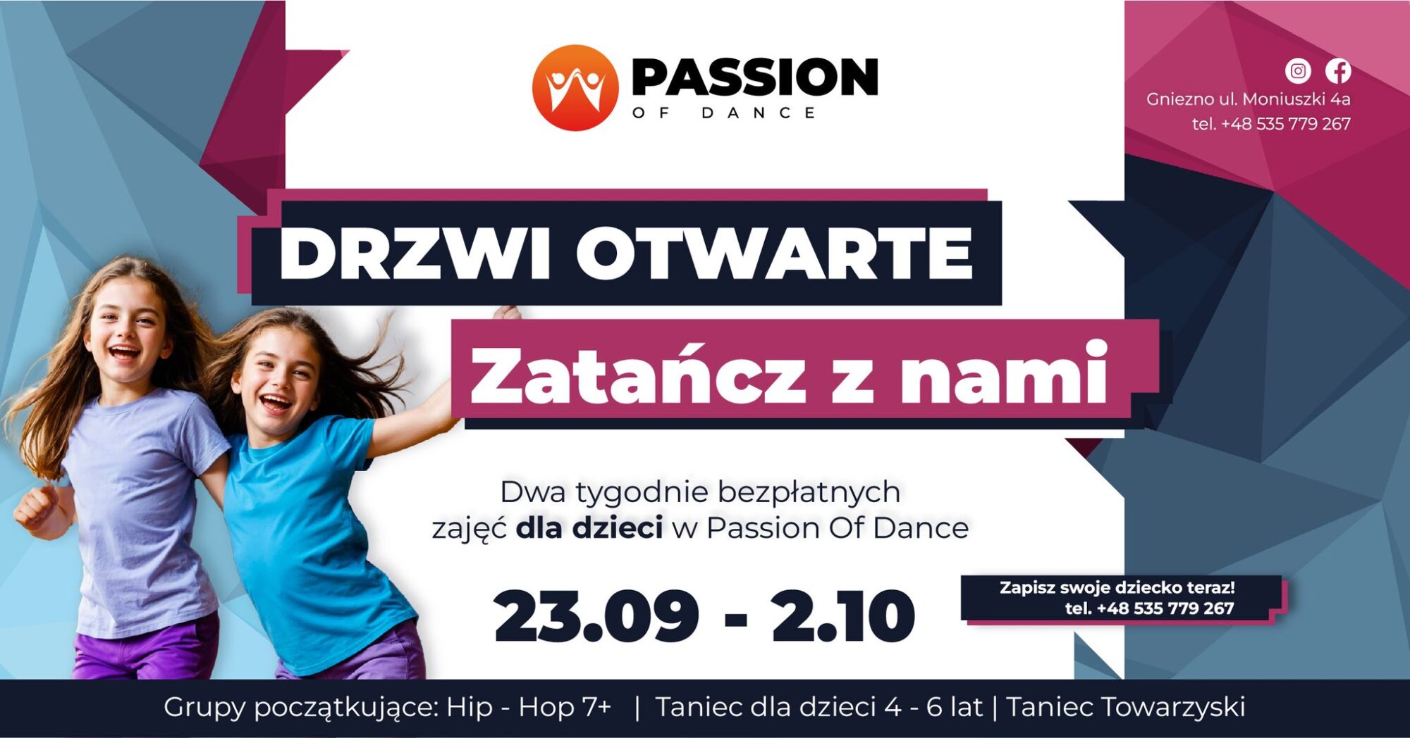 Bezpłatne zajęcia taneczne, fitness i joga – sprawdź sam