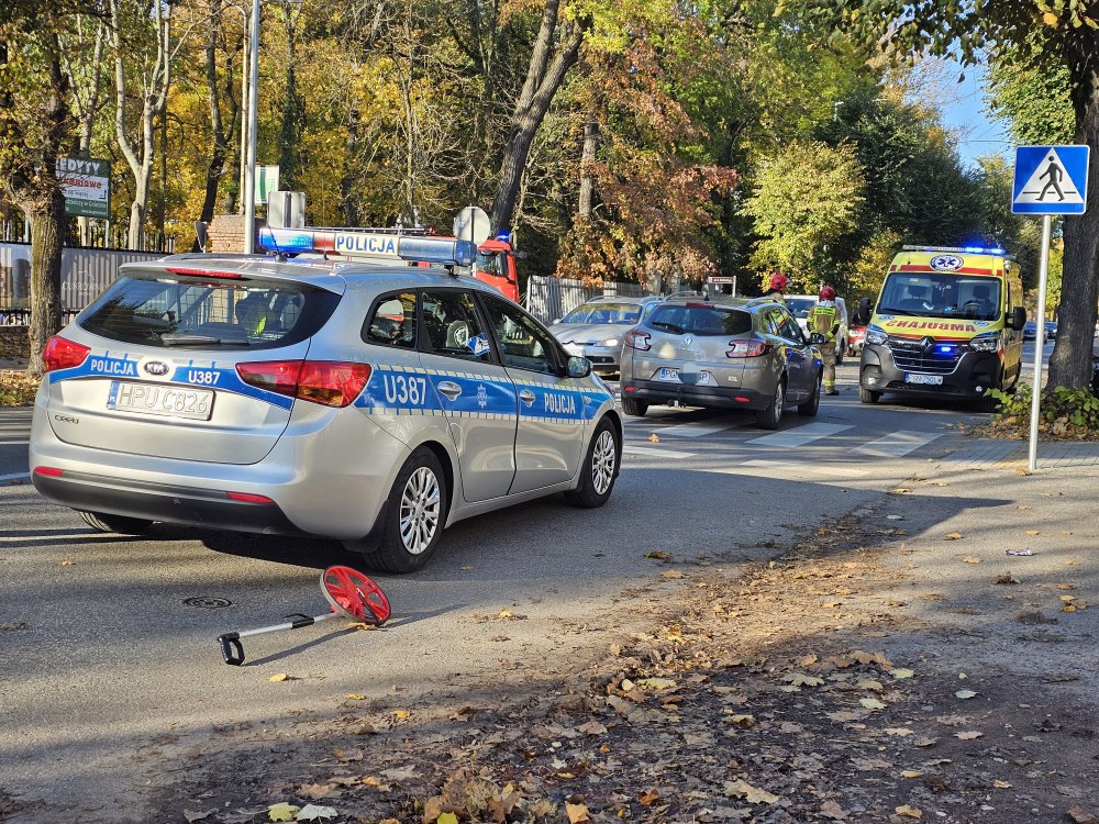 Kobieta z dzieckiem w wózku potrącona na ul. Wrzesińskiej