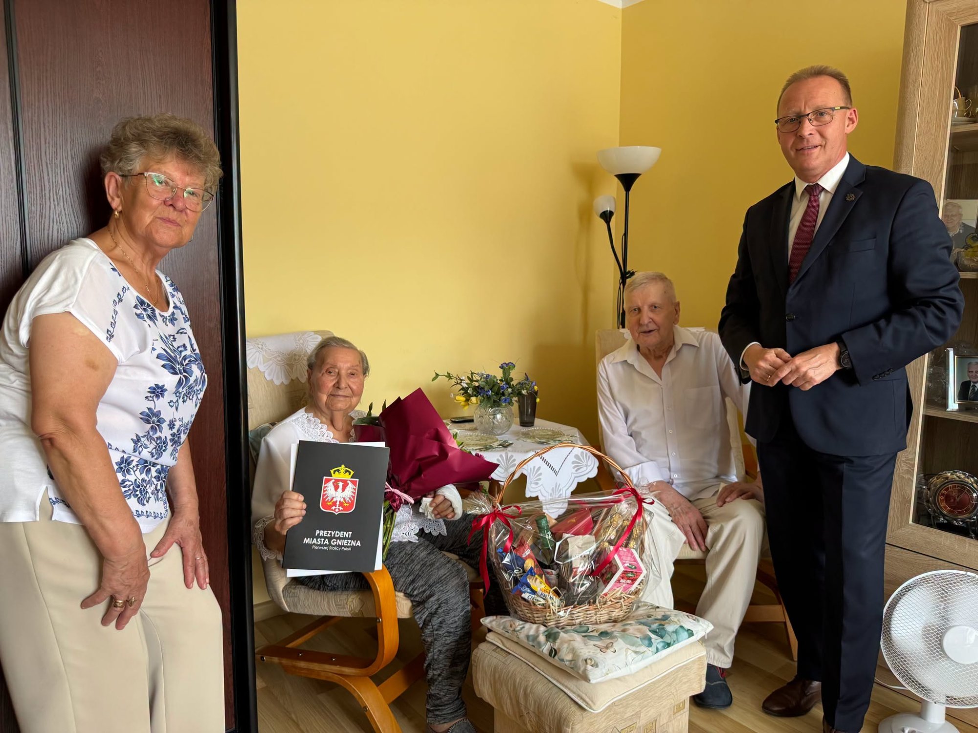 Pani Krystyna świętowała 100. urodziny. Wyjątkowy jubileusz gnieźnianki