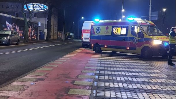 Potrącenie pieszego na ul. Pocztowej