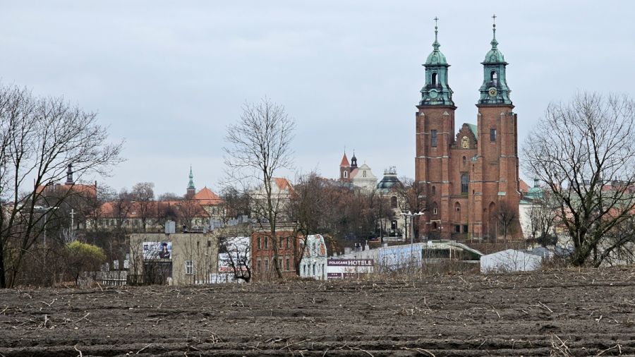 Katedra, ulica Młyńska, panorama miasta