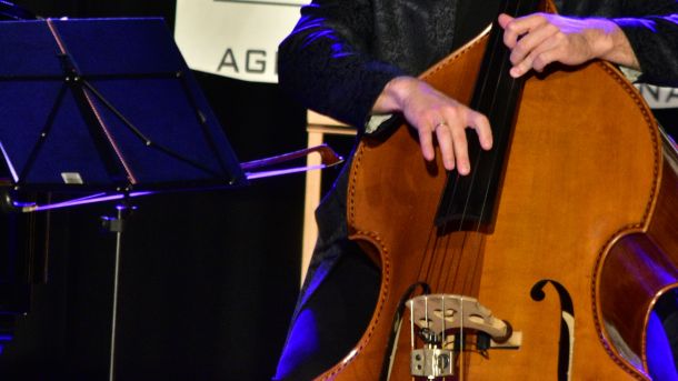 kontrabas koncert jazz gra instrument