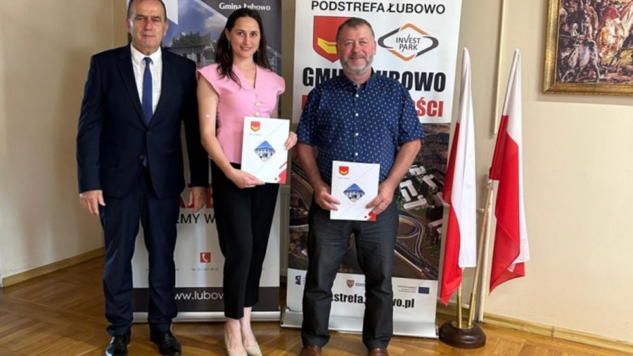 starostowie dożynek gminy Łubowo